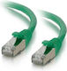 3M S/FTP Cat.6a (Gigabit) Мрежов Кабел Ethernet 3м Жълт