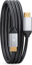Orico HDMI 2.0 HDMI кабел HDMI мъжки - HDMI мъжки 1.5m Черен