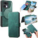 Caseneo Realme 16 Pro Plus 5g Θήκη Retro Leather Πορτοφόλι Green
