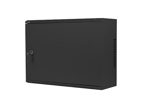Lanberg Wall-Mounted Rack Cabinet 19" 4u+3u 540x200 Black Waf1-5203-04-00b