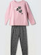Kids Set with Leggings Winter 2 Pieces Pink