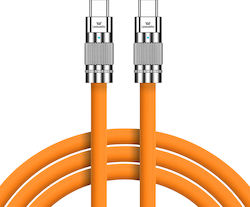 Leewello USB-C male - USB-C 1.2m (783087-Orange) Leewello USB-C male - USB-C 1.2m (783087-Orange)