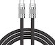 Leewello Leewello USB Typ-C Kabel männlich Schwarz 1,2m