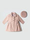 Kinder Mantel Kurz Rosa