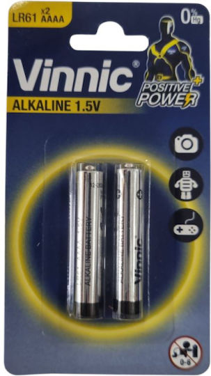 Vinnic Vinnic Alkaline-Batterien AAAA 1,5V 2 Stück