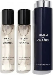 Chanel Bleu De Chanel Twist And Spray Ανδρικό Σετ με Eau de Parfum 2τμχ