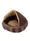 Dog Bed Nest Brown