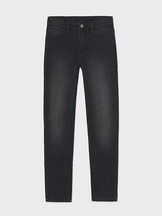 Mayoral Kids' Black Jeans Trousers