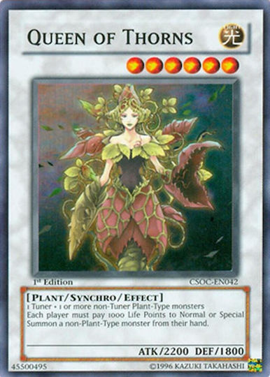 Yu-Gi-Oh! Königin Dornen Csoc-en042