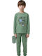 Hashtag Pijama pentru copii Verde H-626