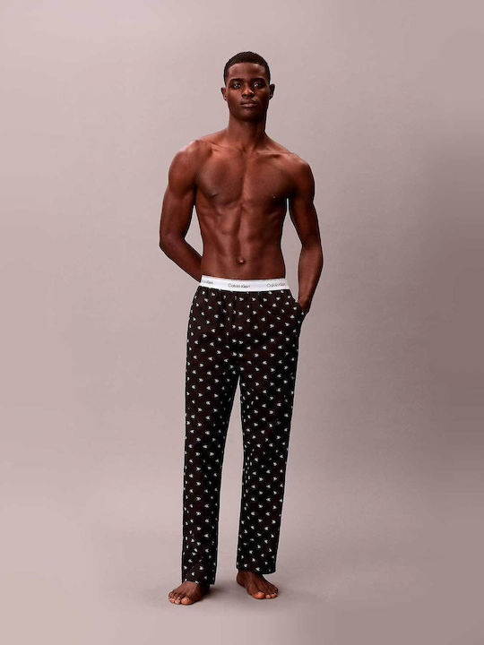 Calvin Klein Лятно Мъжко Панталон Пижама Памучн...