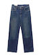 High Rise Women's Jean Pants in Wide Leg Style