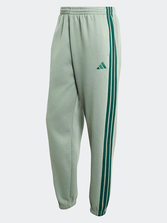 Essentials 3-Stripes Herren-Sweatpants mit Elastik Mehrfarbig