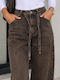 Women's High Rise Pantaloons Chocolate