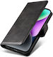 Wallet Δερματίνης Μαύρο (Motorola Edge 50 Neo / Edge 60 Neo)