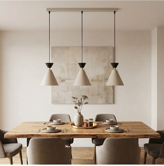 Emibig Beige Pendant Light