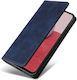 Book Piele Artificială Albastru Marin Honor 600 Pro