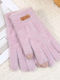 Rosa Damen Handschuhe