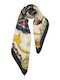 Savil Women's Silk Shawl Navy Blue