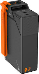 Blavec BJ-50 Tytan Power Bank 20000mAh 65W mit 2 USB-C Ausgangsanschlüsse Schwarz Blavec BJ-50 Tytan Power Bank 20000mAh 65W mit 2 USB-C Ausgangsanschlüsse Schwarz