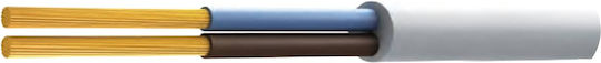 Cablu Electric Flexibil H03vvf 3x0.75mm² Alb Set 100