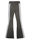 Kinderleggings Sport Lang Schwarz