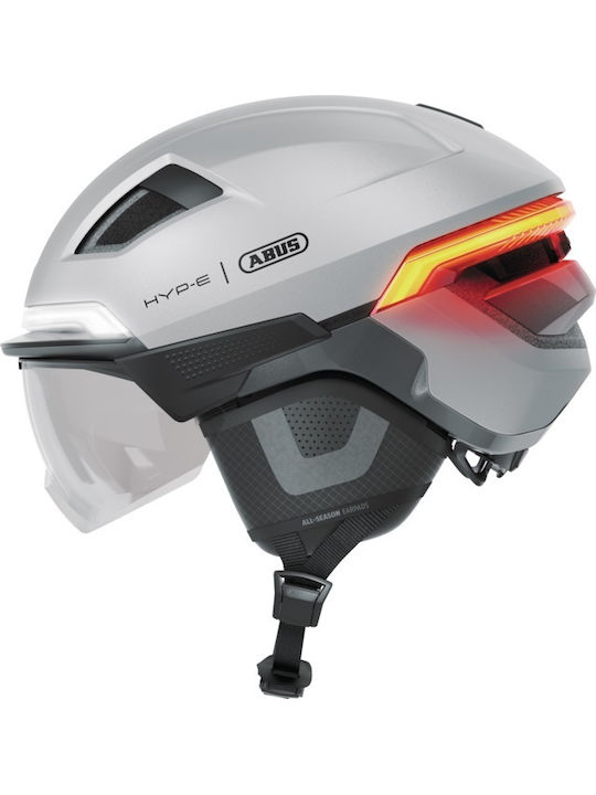 Abus Ace Bicycle Helmet Silver