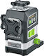Laserliner Pro PowerPlane-Laser 3G Γραμμικό Αλφάδι Laser Πράσινης Δέσμης 18V με Εύρος Εργασίας 60m