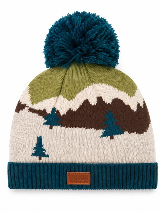 Kinder Beanie Gestrickt Grau