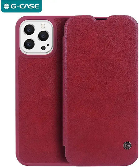 Cherry Book Piele Artificială Roșie (iPhone 16 Plus)