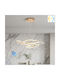 Keskor Deckenleuchte Gold LED