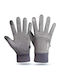 Graue Handschuhe