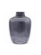 Dekorative Vase Glas Grau 25xH36,5cm