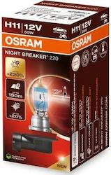 Osram Night Breaker Laser Autolampe H11 Halogen Warmes Weiß