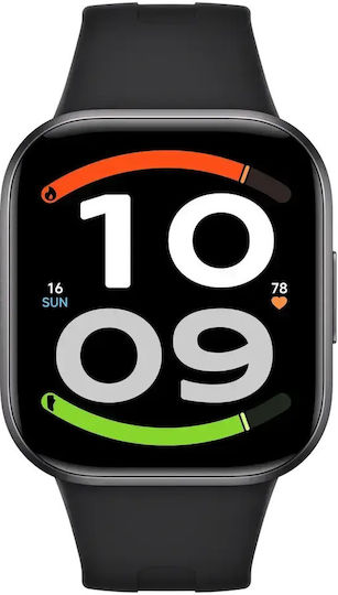 Xiaomi Redmi Watch 6 Active 45mm с Пулсомер (Черен)