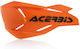 Acerbis Motorcycle Hand Guards X-factory in Orange Colour