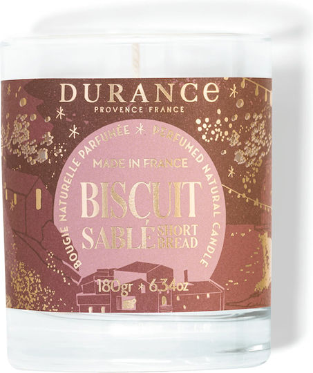 Durance Αρωματικό Κερί σε Βάζο με Άρωμα Βανίλια 180gr