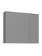 Hanah Home Badezimmerspiegel aus MDF mit Schrank 75x16cm Grüner