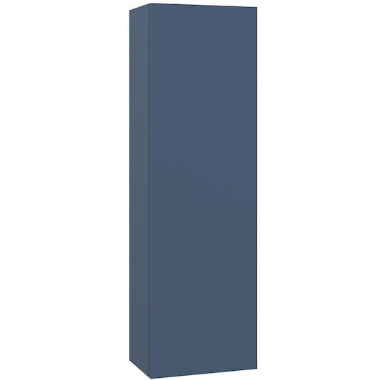 Hanah Home Στήλη Μπάνιου Δαπέδου Μ30xΒ25xΥ100cm Navy Μπλε
