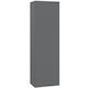 Hanah Home Колона за баня Подова М30xД25xВ100cm Сива