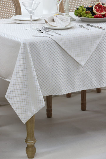 Liolios Home Τραπεζομάντηλο Beige 40x40εκ.