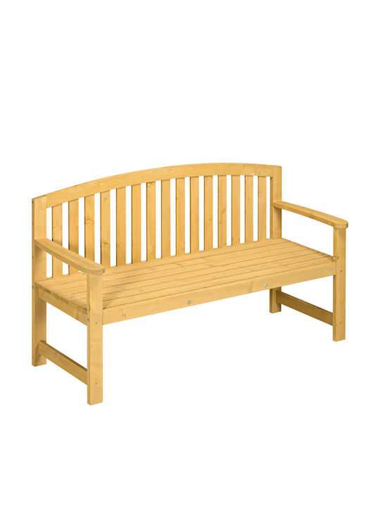 Bancă De Exterior Din Lemn 140x50x85cm