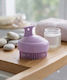 Βούρτσα Σιλικόνης Μασάζ Care Purple