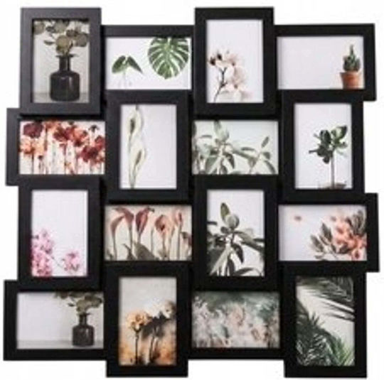 Edaxo Plastic Photo Frame With Black Frame