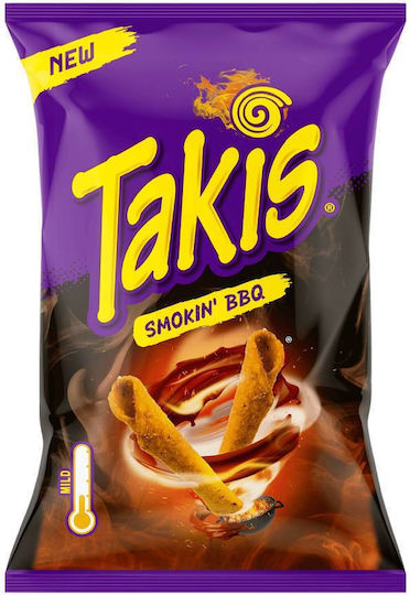 Takis Chips with BBQ Flavor 80gr 8412600064382