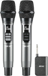 Akai Proffesional 110580-0007 Set Microfon Fără Sârmă De Mână Akai Proffesional 110580-0007 Set Microfon Fără Sârmă De Mână