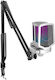 Fifine Q6TW Microphone Shock Mounted in White Color