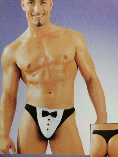 Cottelli Collection Herren Sexy String Schwarz