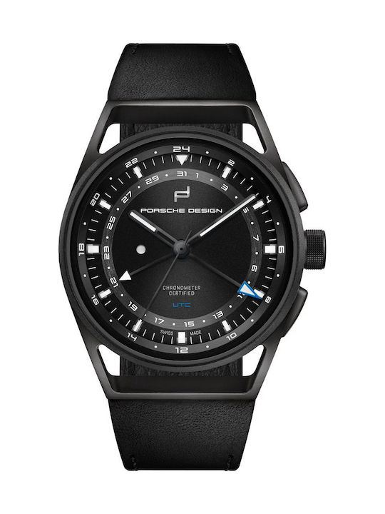 Porsche Design Men's Automatic Watch with Black Metal Bracelet