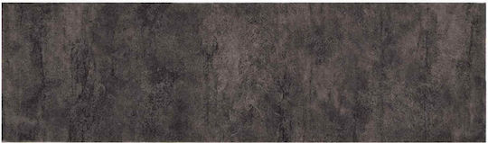 vidaXL Covoraș de Bucătărie Coridor cu Suport Antiderapant Negru Beton 60x180cm